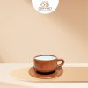 taza de arcilla y loza